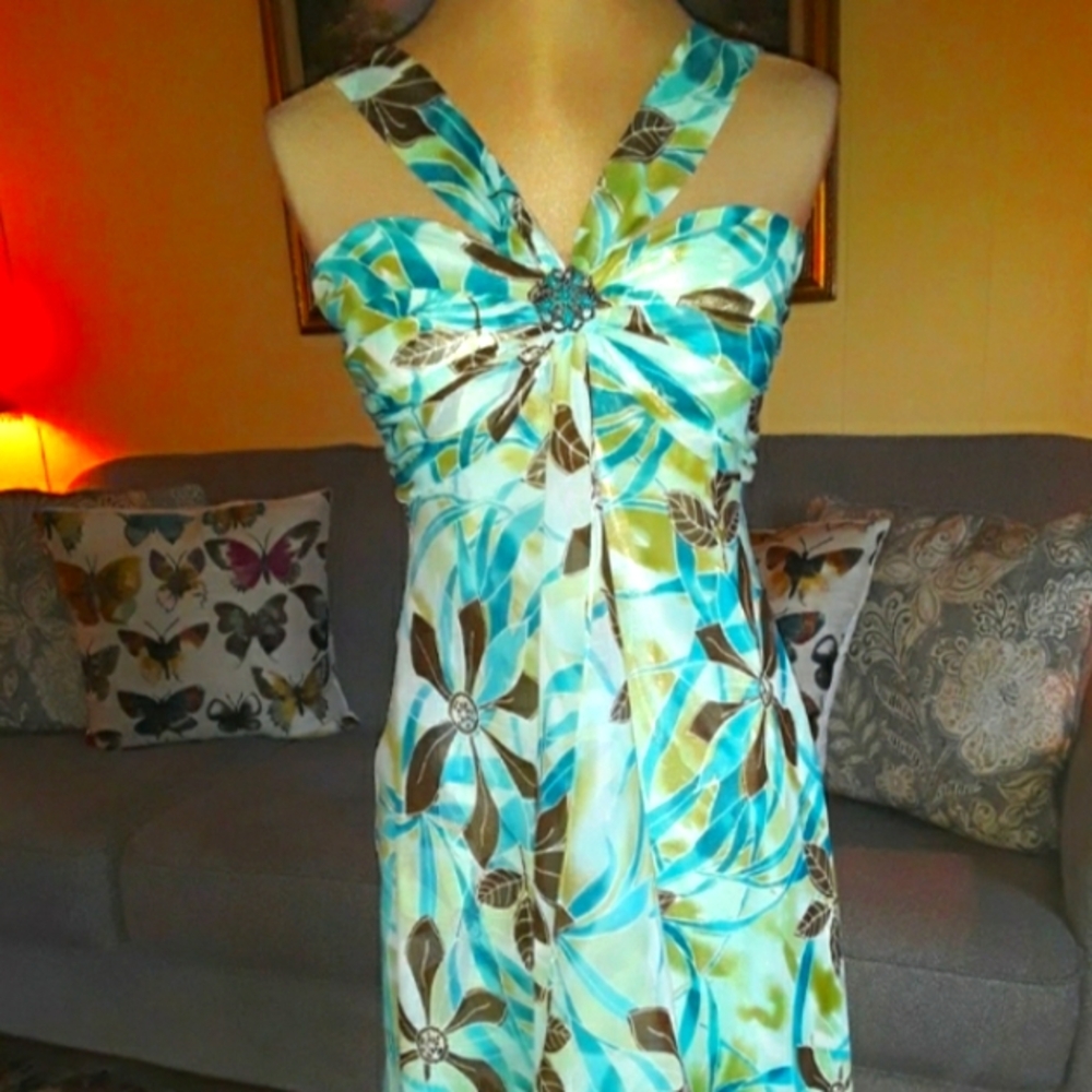 Dressbarn Dress chiffon size 8p